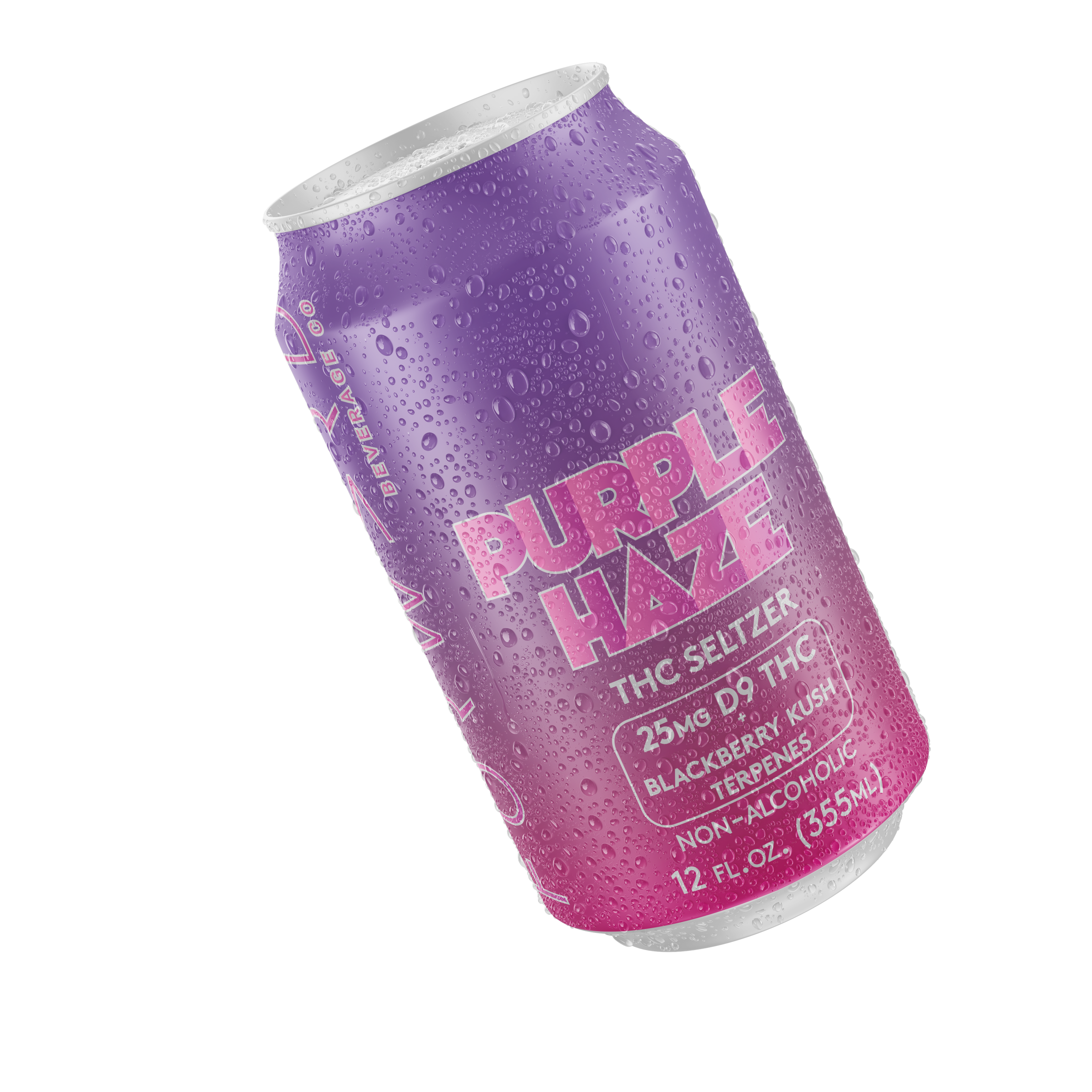 Purple Haze 25mg THC Seltzer | Forward Beverage Co.